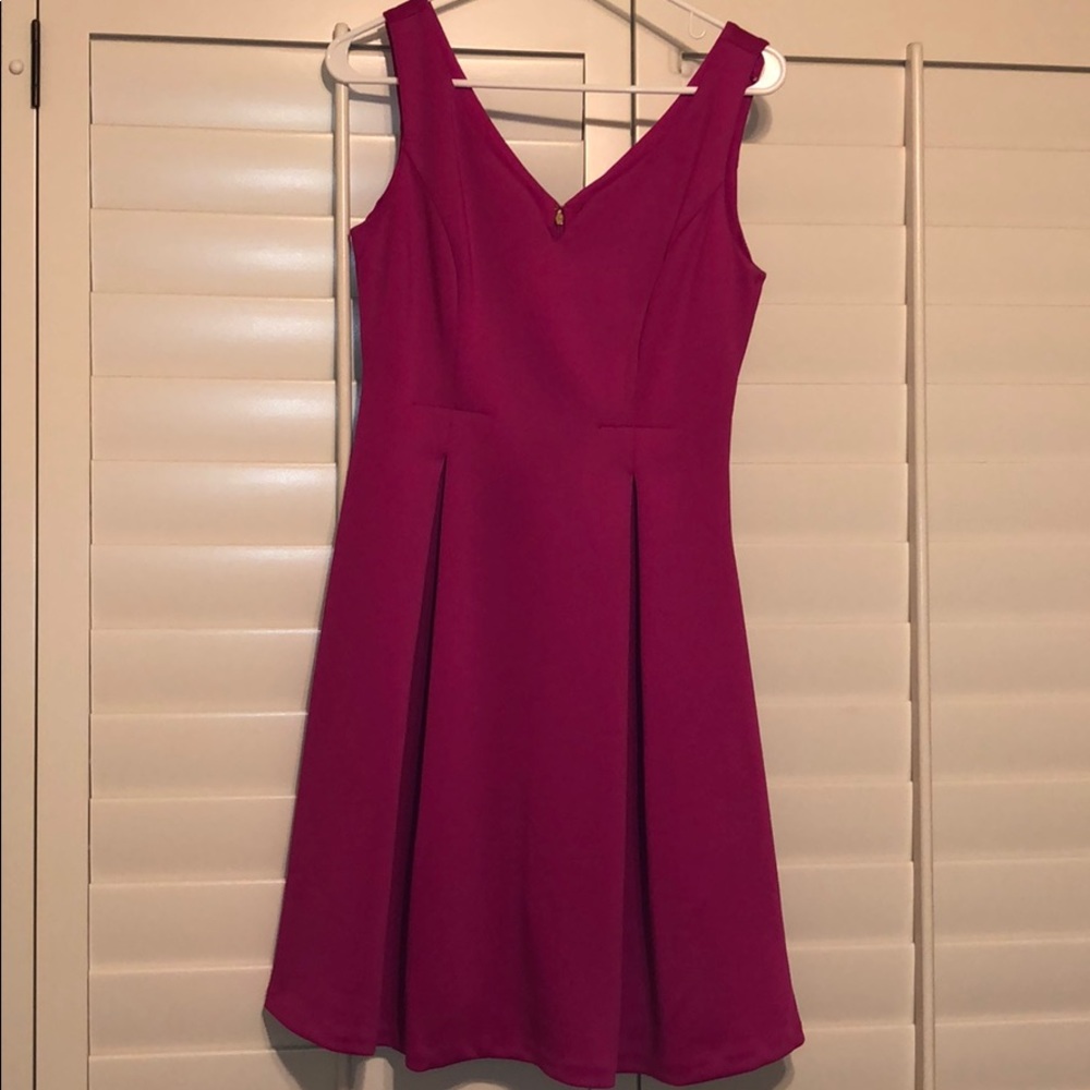 DKNY Fuschia Dress